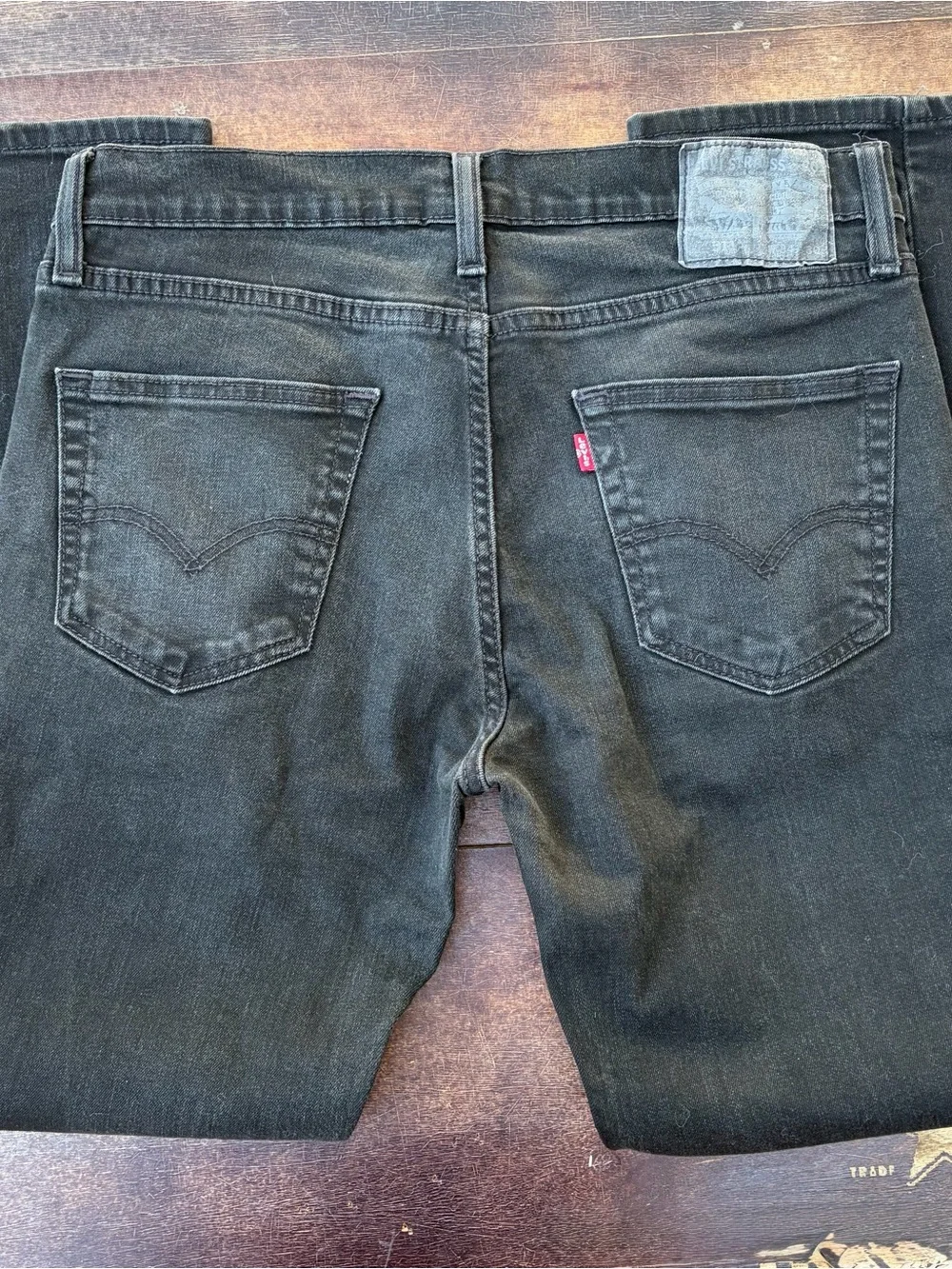 Levi's 511 Men's Black Straight Jeans